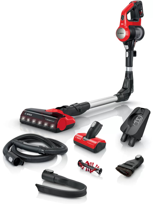 Bosch Unlimited 7 ProAnimal BBS711ANM Støvsuger Pind/håndholdt 0.3liter Rød