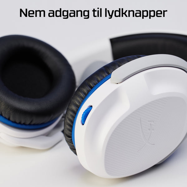 HyperX Cloud Stinger 2 Kablet Høretelefoner Hvid