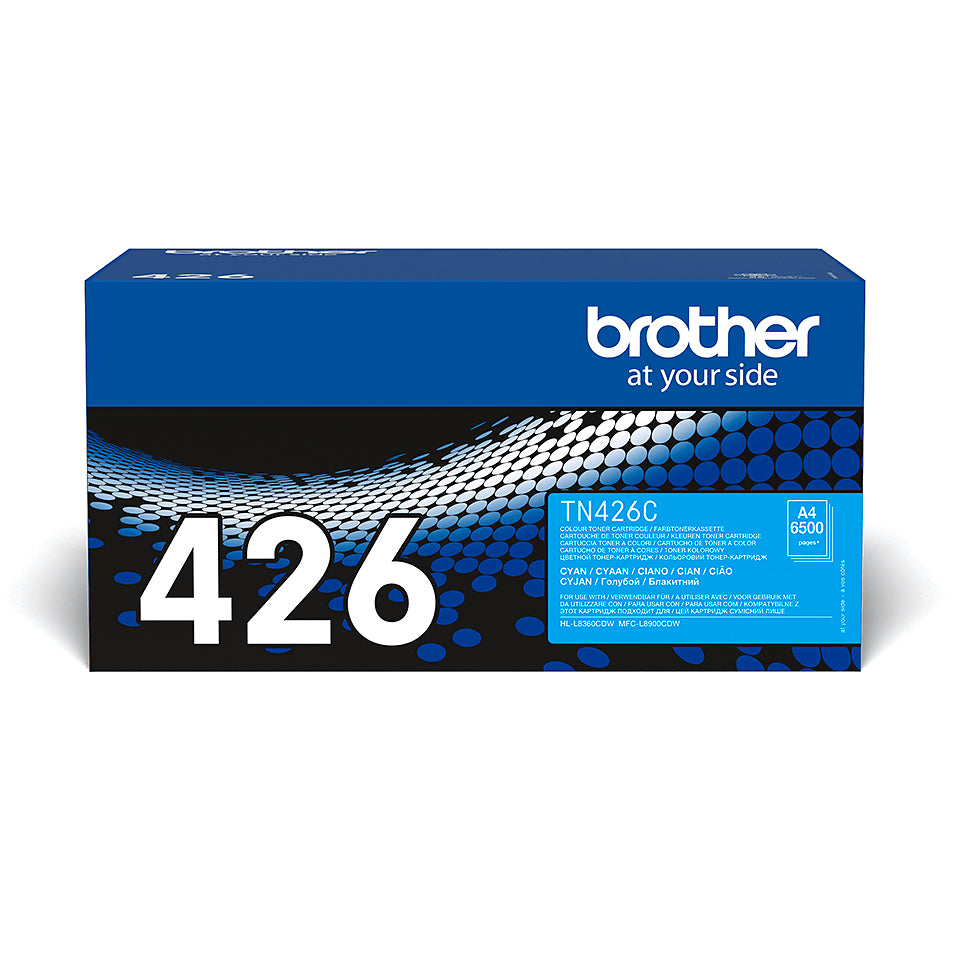 Brother TN 426C Cyan 6500 sider Toner