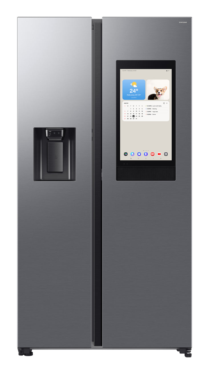 Samsung Series 9 RS90F67BET side-by-side køle-fryseskab Fritstående 614 L E Sort