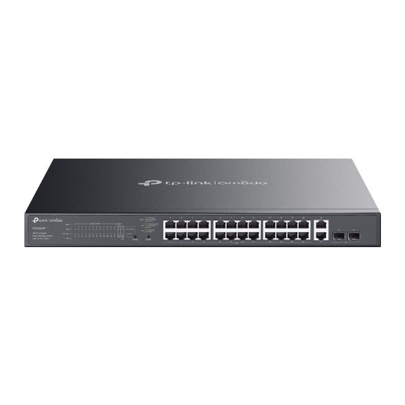 TP-Link Omada ES228GMP netværksswitch Administreret L2 Gigabit Ethernet (10/100/1000) Strøm over Ethernet (PoE) Sort