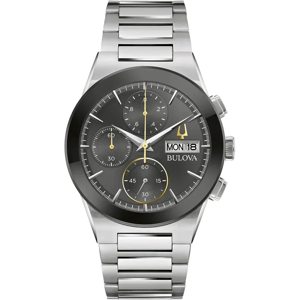 Bulova Millennia sølv herreur 96c149