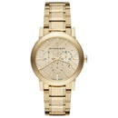 dameur guldfarvet rustfrit stål Chronograph Burberry Bu9753
