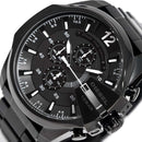 Diesel Dz4283 Men S Chronograph Mega Chief ur med sort PVD-belægning