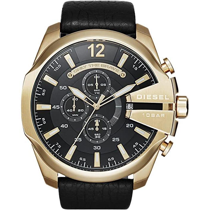 Diesel Dz4344 Men S guld Mega Chief Chronograph ur