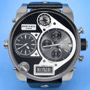 Diesel Dz7125 Men S Chronograph Big Daddy sølv sort ur