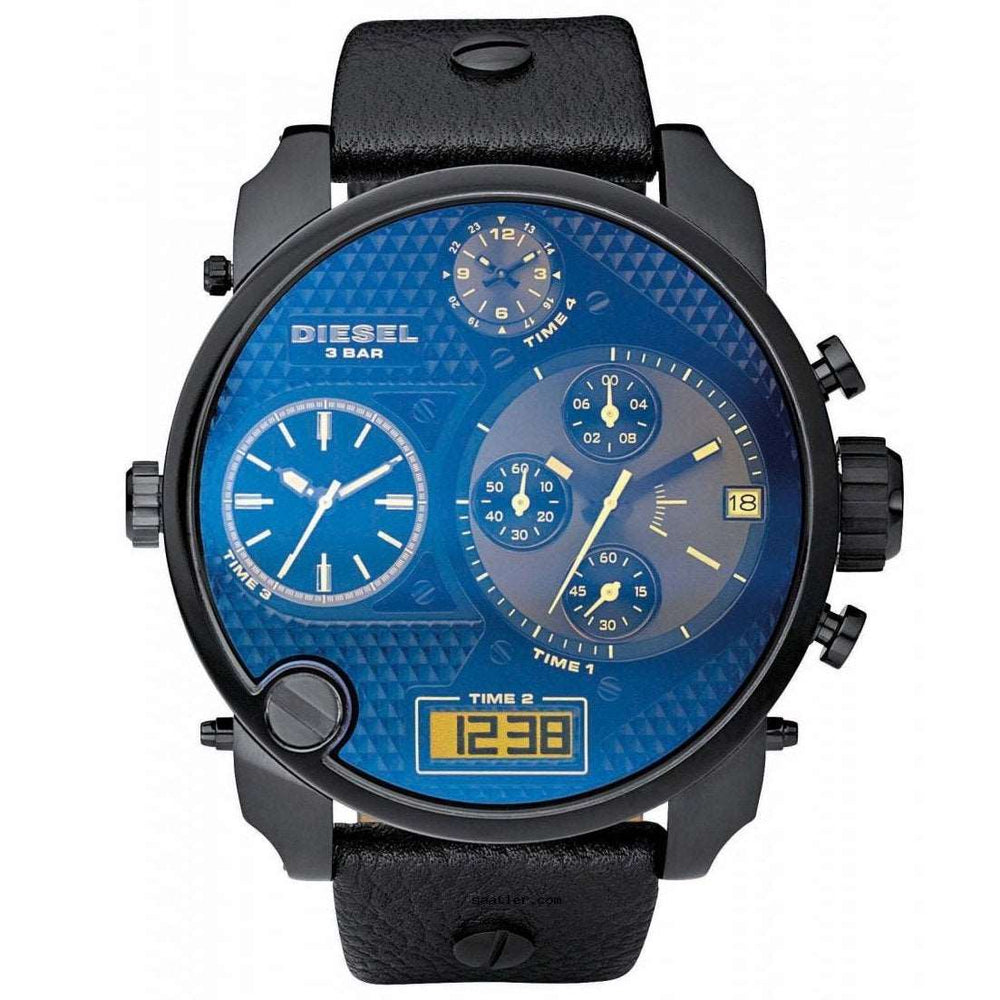 Diesel Dz7127 Men S Big Daddy sort Chronograph ur
