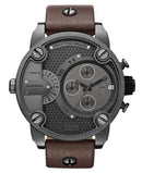 Diesel Dz7258 Men S Chronograph Little Daddy Gun Metal brunt ur