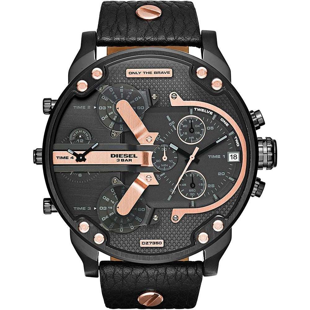 Diesel Dz7350 Men S Daddy 2 0 sort Chronograph ur