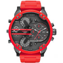 Diesel Dz7370 Men S Daddy 2 0 rød Chronograph ur