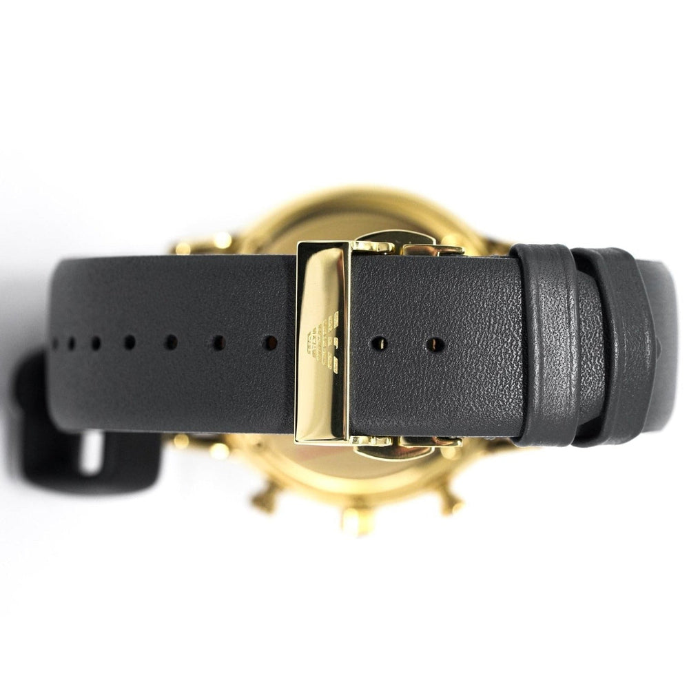 Emporio Armani Ar0386 Men S Gianni Chronograph ur med guldfarvet PVD-belægning
