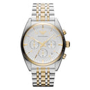 Emporio Armani Ar0396 Men S tofarvet Chronograph ur