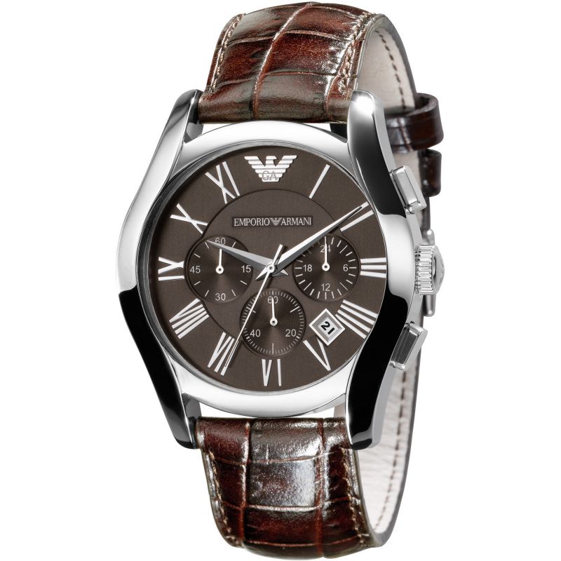 Emporio Armani Ar0671 Men S Valente Chronograph brunt ur