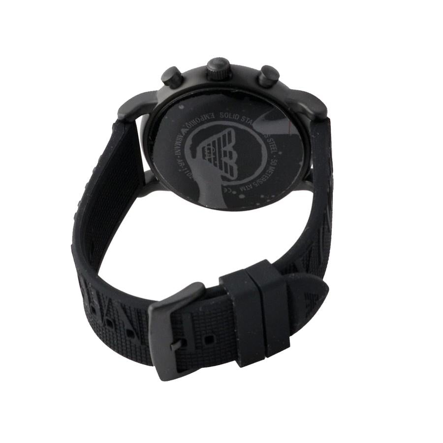 Emporio Armani Ar11024 Men S Luigi sort Chronograph ur