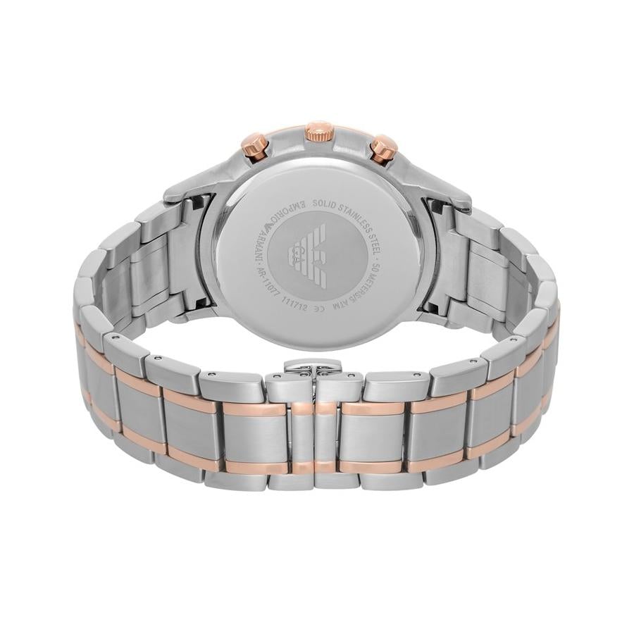 Emporio Armani Ar11077 Men S roseguld Chronograph ur