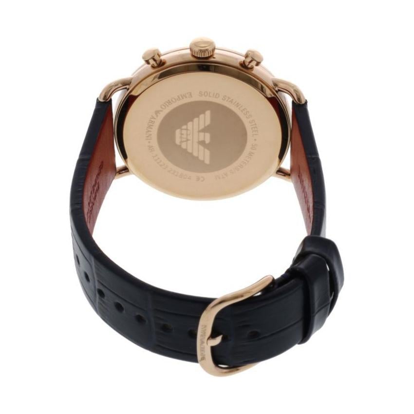 Emporio Armani Ar11123 Men S blå Chronograph ur