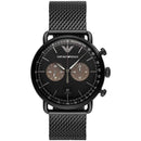 Emporio Armani Ar11142 Men S Aviator sort ur