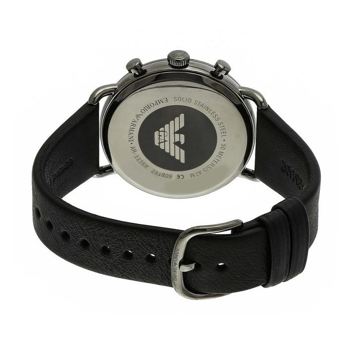 Emporio Armani Ar11168 Men S Aviator sort ur