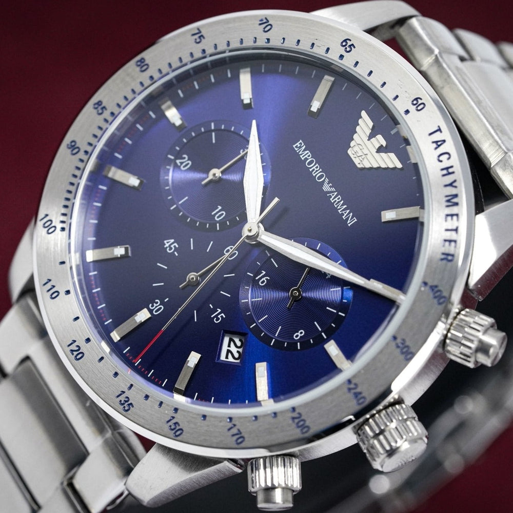 Emporio Armani Ar11306 Men S Mario Chronograph ur