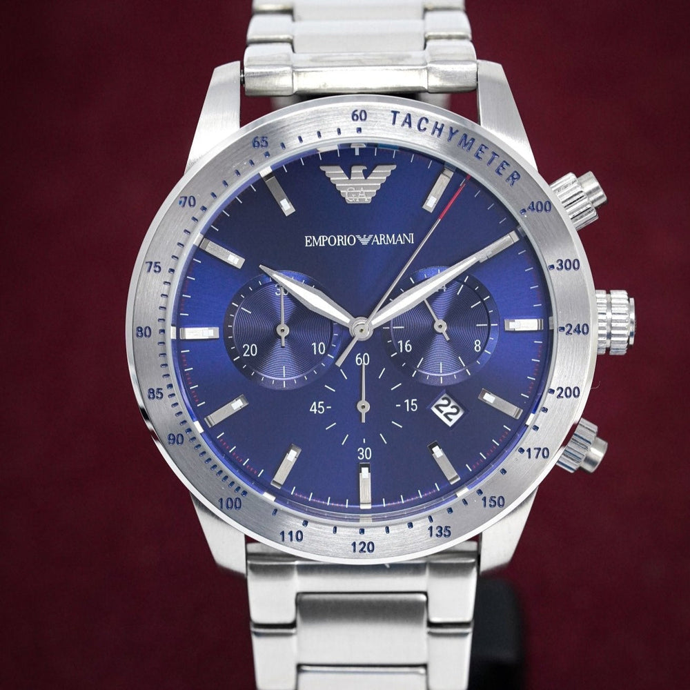 Emporio Armani Ar11306 Men S Mario Chronograph ur