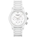 Emporio Armani Ar1499 Men S hvid Chronograph ur
