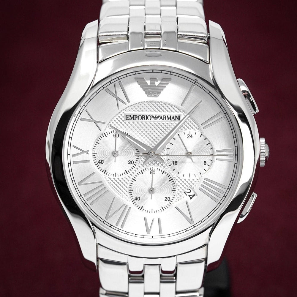 Emporio Armani Ar1702 Men S Valente Chronograph stål ur