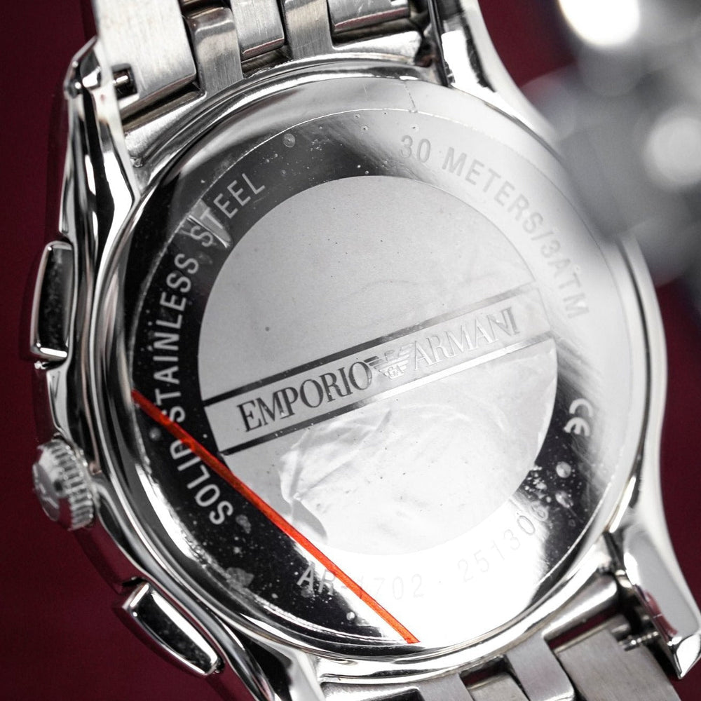 Emporio Armani Ar1702 Men S Valente Chronograph stål ur