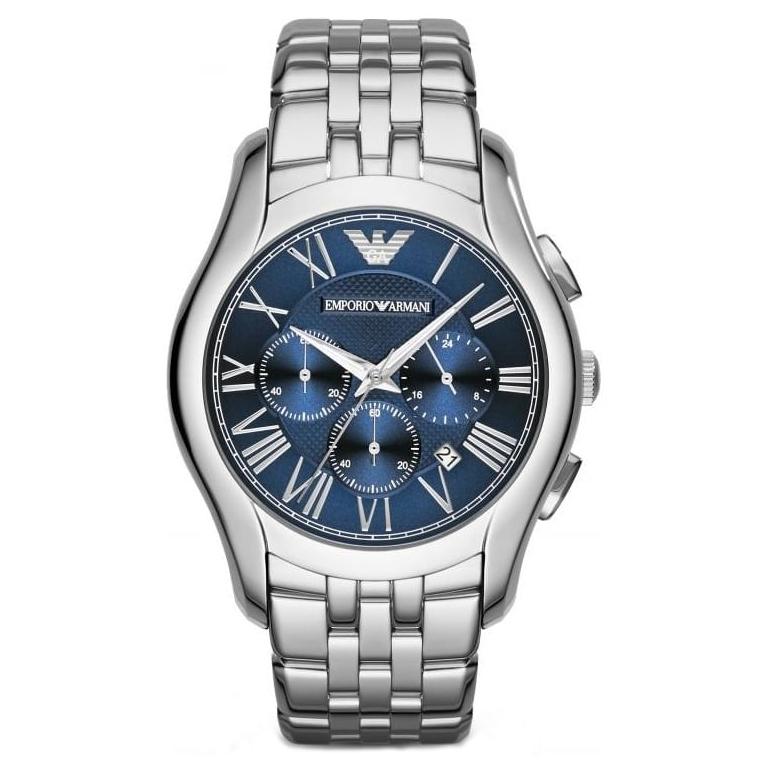 Emporio Armani Ar1787 Men S blå Chronograph ur