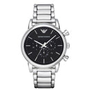 Emporio Armani Ar1894 Men S Luigi sølv Chronograph ur