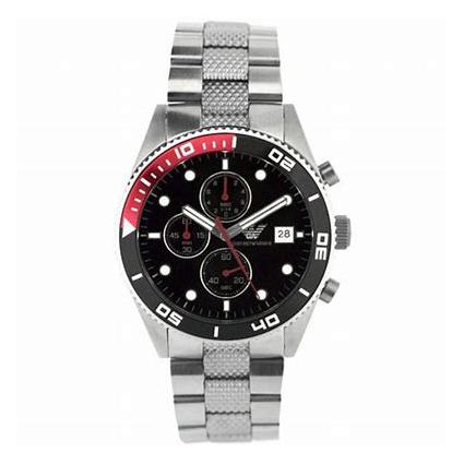 Emporio Armani Ar5855 Men S sølv Chronograph ur