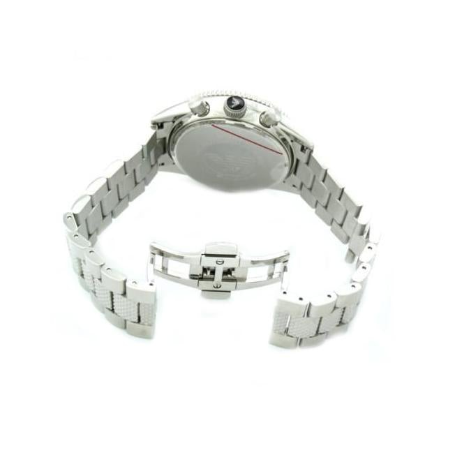 Emporio Armani Ar5855 Men S sølv Chronograph ur