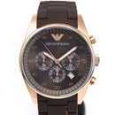 Emporio Armani Ar5891 dameur Chronograph brun
