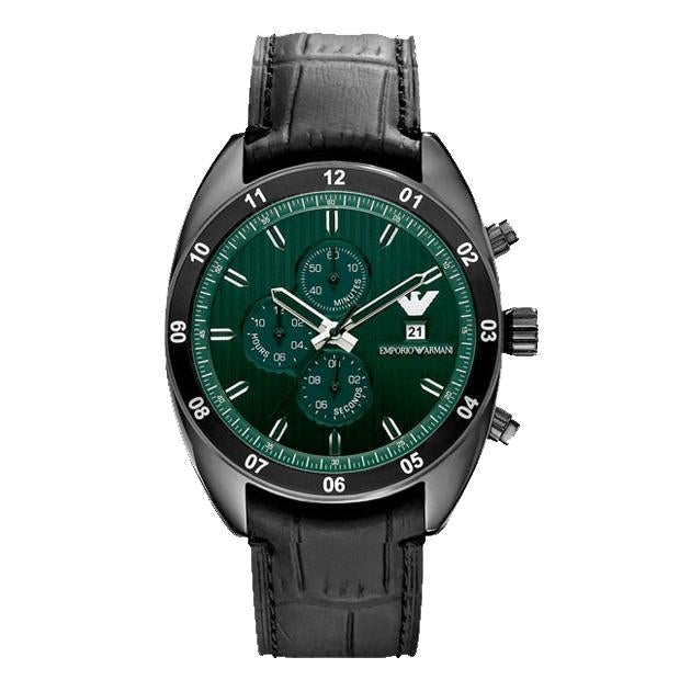 Emporio Armani Ar5917 Men S Sportivo sort Chronograph ur