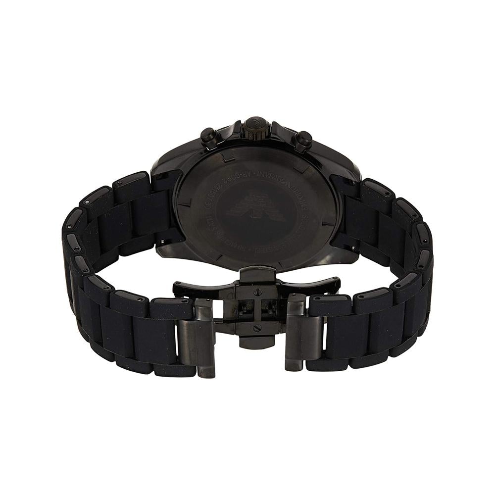 Emporio Armani Ar6092 Men S sort Chronograph ur