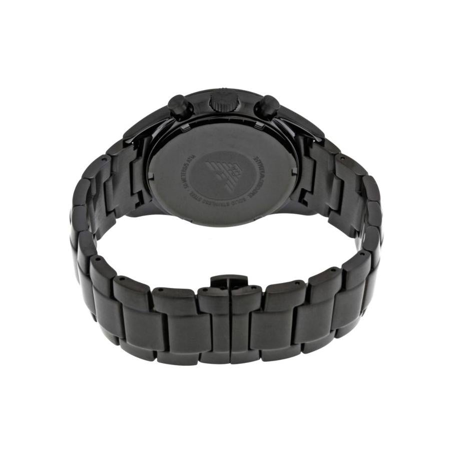Emporio Armani Ar6094 Men S sort Chronograph ur
