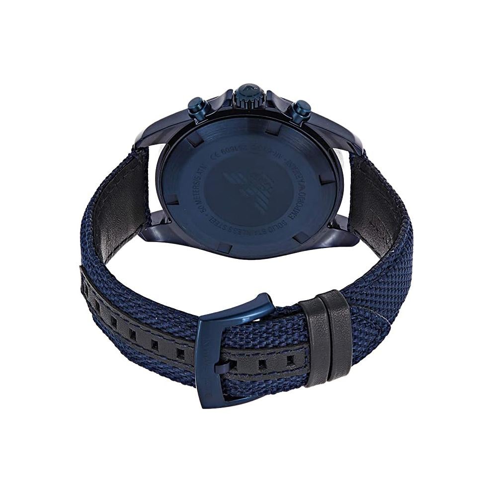 Emporio Armani Ar6132 Men S blå Chronograph ur