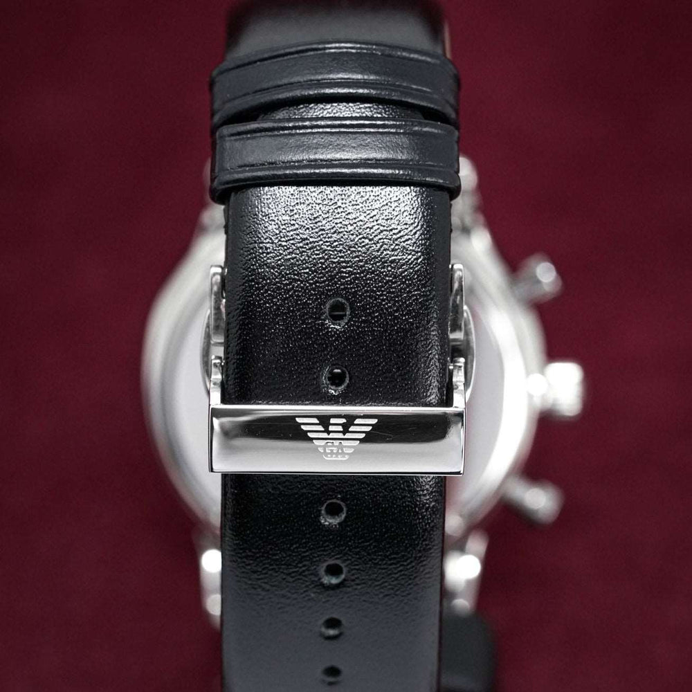 Emporio Armani Men S Ar0385 Chronograph ur sort ur