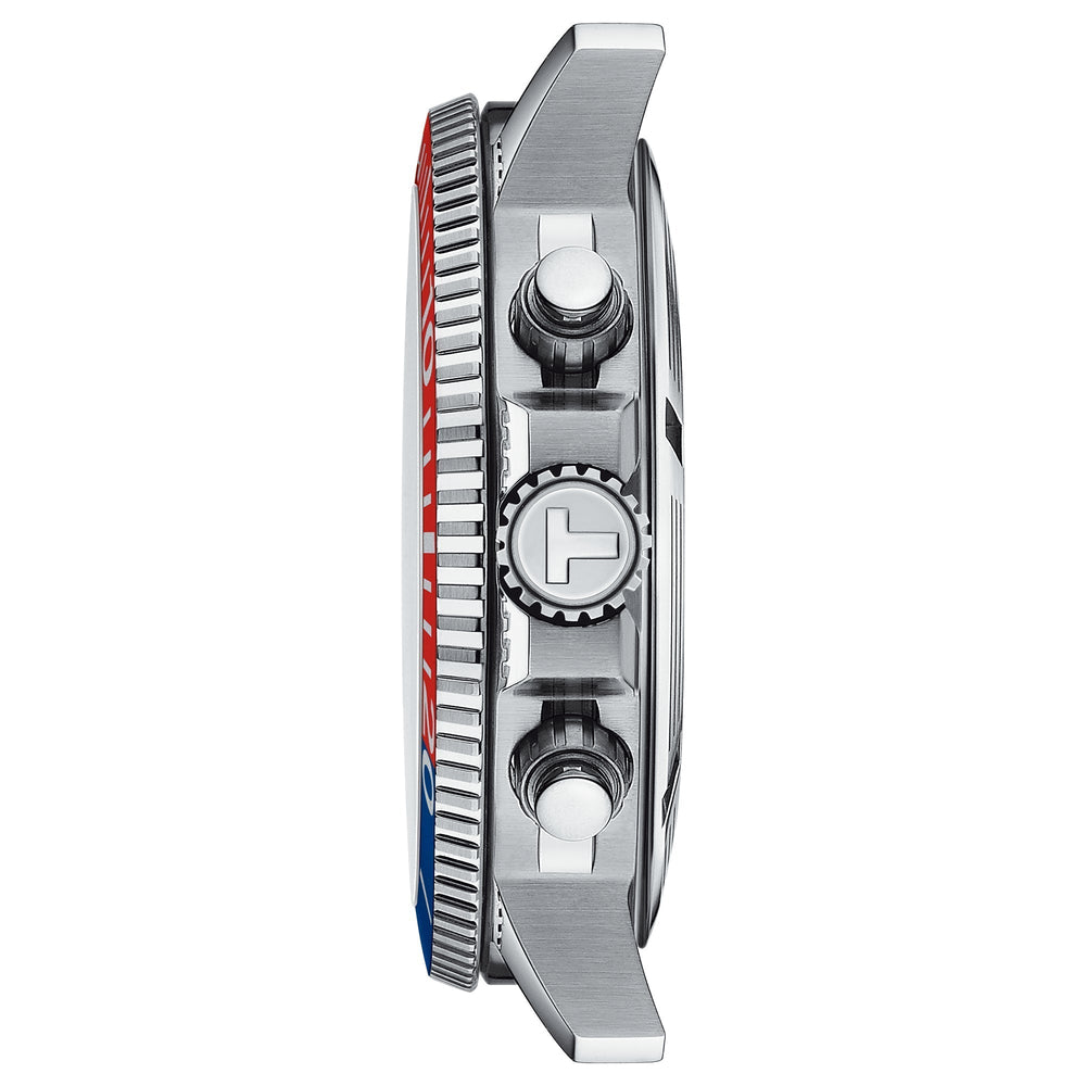 Tissot Seastar 1000 kvarts Chronograph herreur blå gradient T120.417.11.041.03