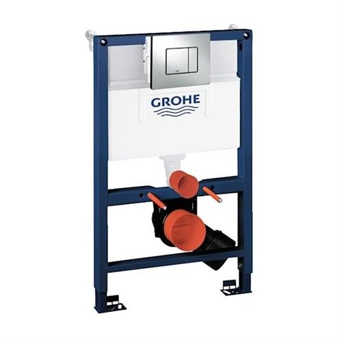 Grohe Rapid SL indbygningscisterne med Skate betjeningsplade