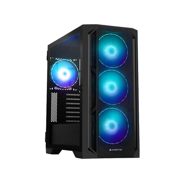 Chieftec APEX LUMO Tower Udvidet ATX Sort