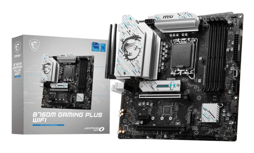 MSI B760M Gaming Plus WIFI Micro-ATX LGA1700