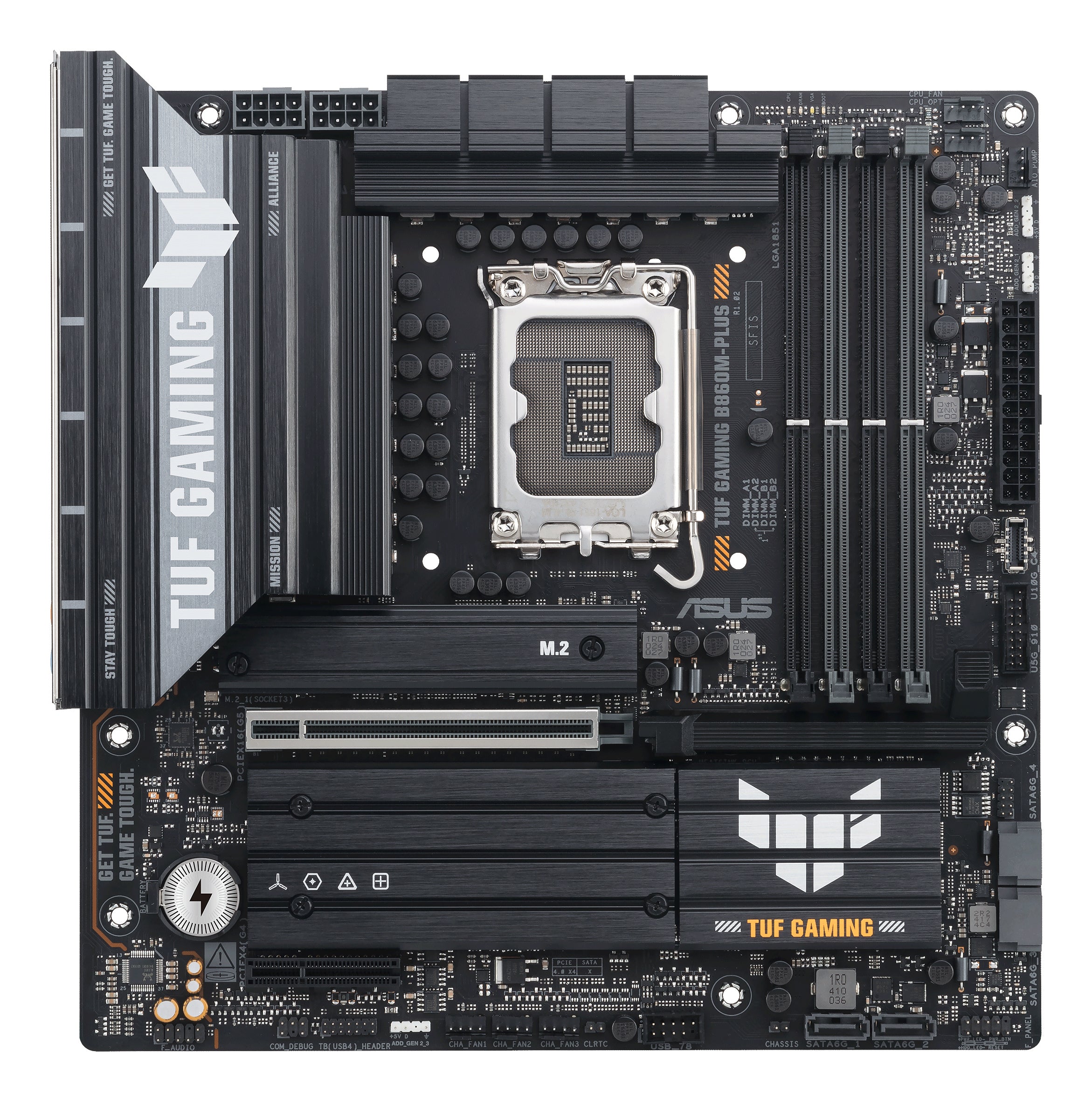 ASUS TUF GAMING B860M-PLUS Micro ATX LGA1851 sokkel Intel B860