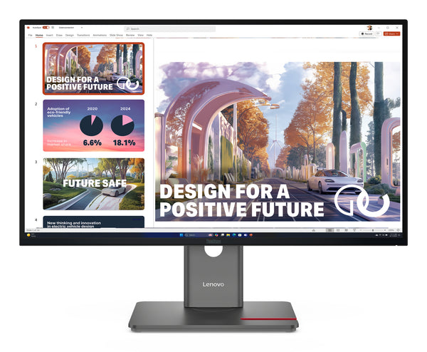 Lenovo ThinkVision P27QD-40 27 IPS 2560 x 1440 (2K) HDMI DisplayPort USB-C 120Hz