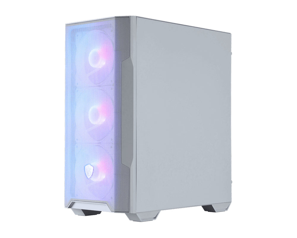 MSI MAG FORGE M100R Tower Micro ATX Hvid