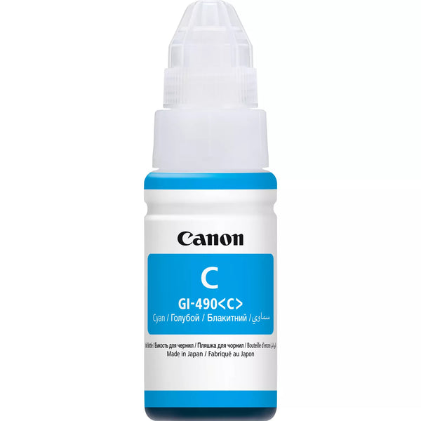 Canon GI 490 C Cyan 7000 sider Blækrefill 0664C001
