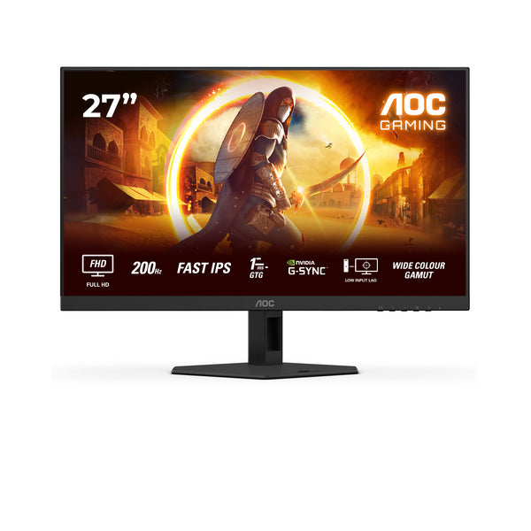 AOC G4 27G4HRE computerskærm 68,6 cm (27) 1920 x 1080 pixel Fuld HD LED Sort, Rød