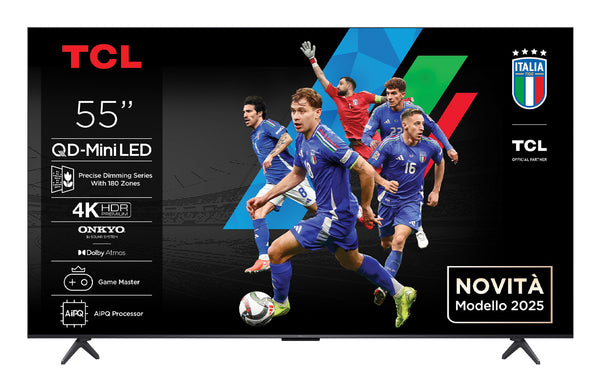 TCL C6KS 55C6KS TV 139,7 cm (55) 4K Ultra HD Smart TV Wi-Fi Metallic