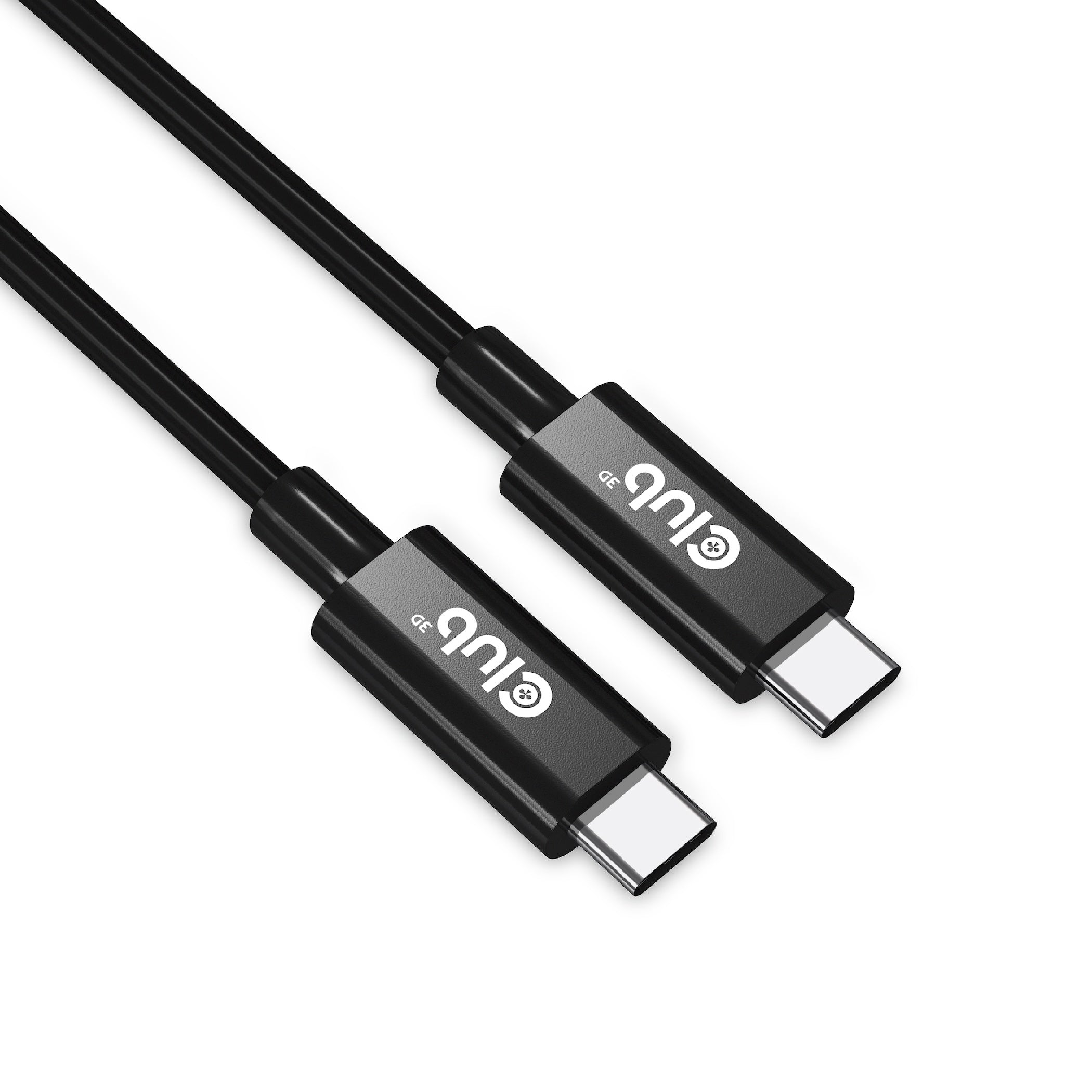 Club 3D CAC-1579 USB4 Gen3x2 USB-C kabel 3m Sort