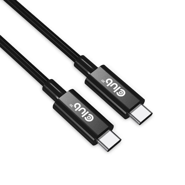 Club 3D CAC-1579 USB4 Gen3x2 USB-C kabel 3m Sort