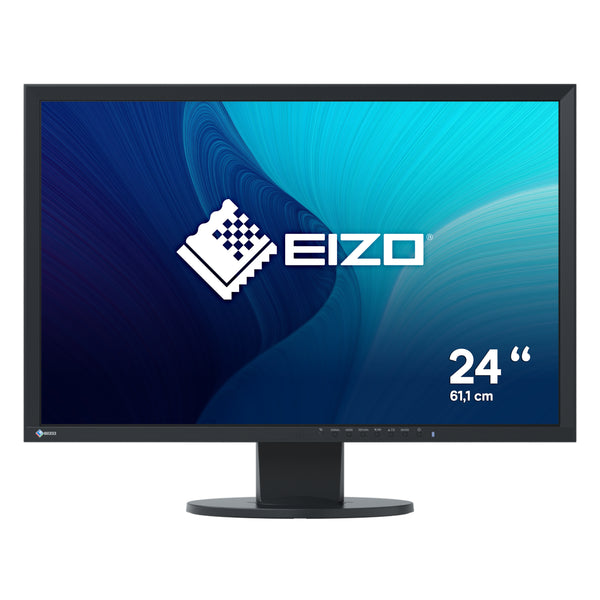 EIZO FlexScan EV2430-BK 24.1 IPS 1920 x 1200 (WUXGA) DVI VGA (HD-15) DisplayPort 60Hz